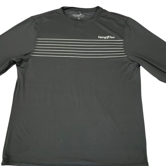 Hang Ten Men’s Long Sleeve Sun Tee, UPF 50+ Protection, Quick-Dry Gray  M - Picture 12 of 14